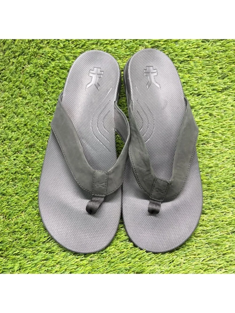 Kuru Kala 2 Mens Size 12 Black Beach Walking Outdoor Flip Flop Thong Sandals